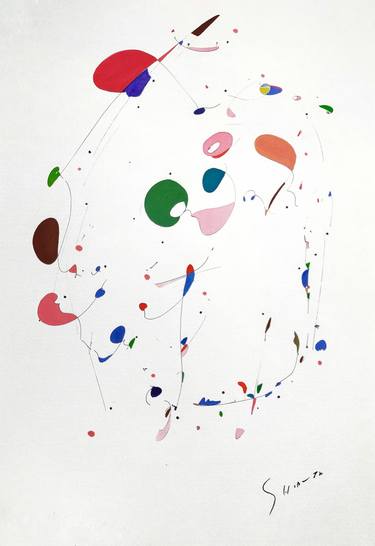 Print of Abstract Paintings by Kaoru Shibuta
