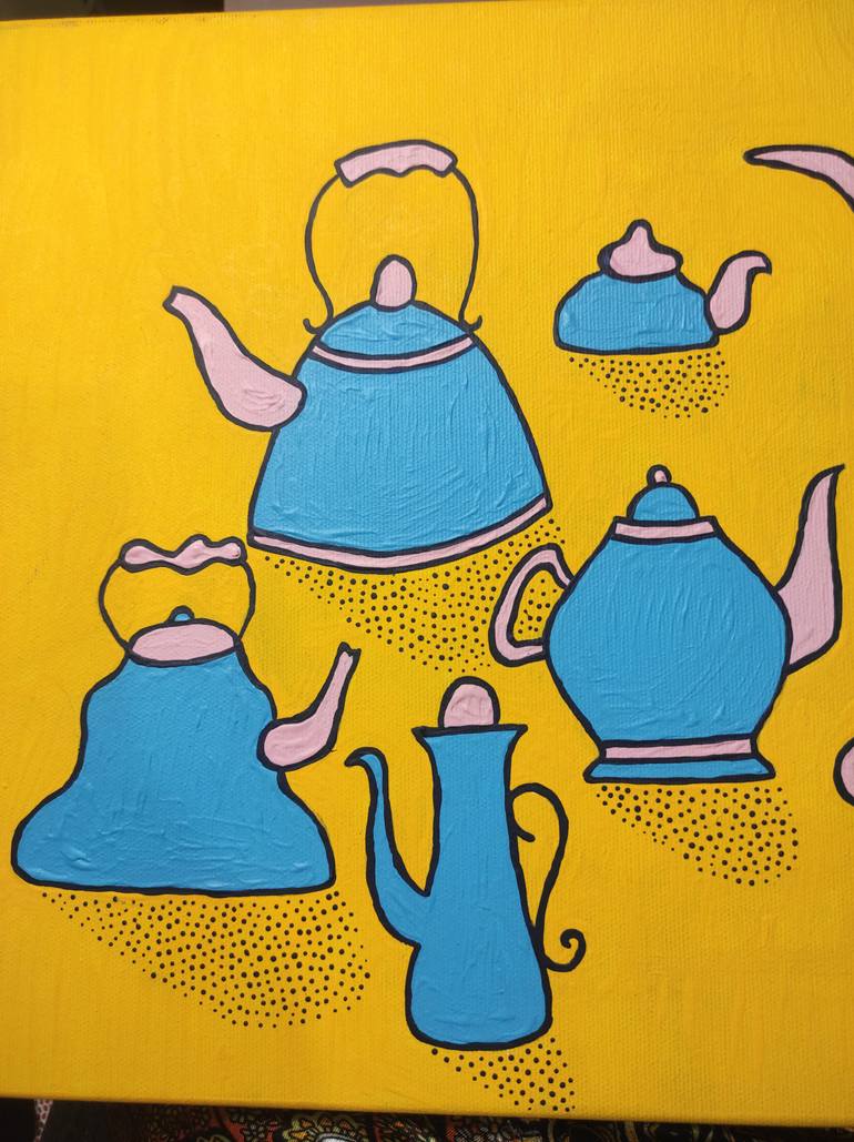 Original Conceptual Food & Drink Painting by Olena Kayinska