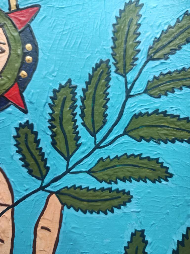 Original Conceptual People Painting by Olena Kayinska