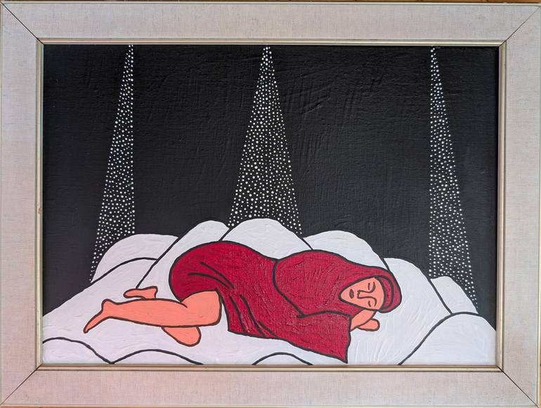 Original Conceptual Religion Painting by Olena Kayinska