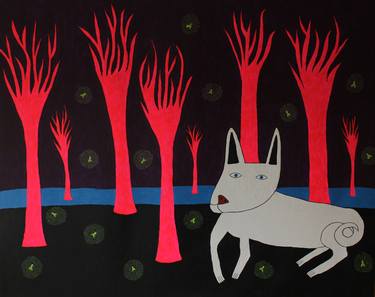 Print of Conceptual Dogs Paintings by Olena Kayinska