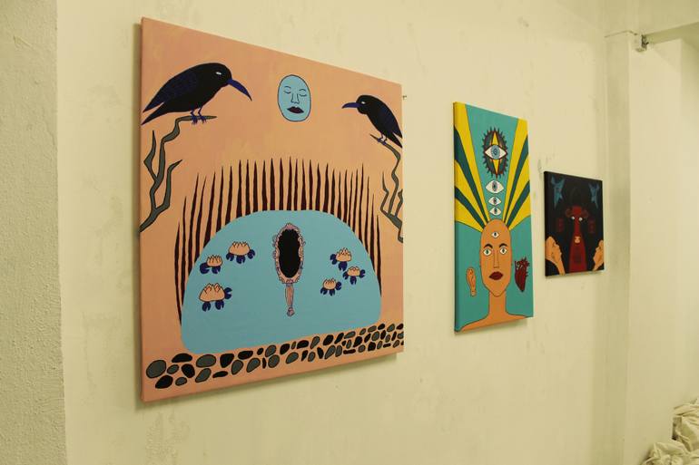 Original Conceptual Other Painting by Olena Kayinska