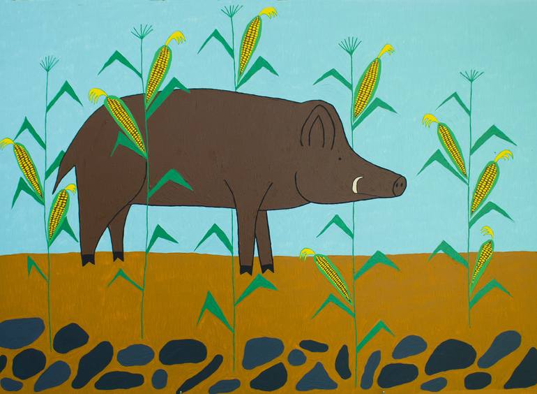 The grace of those, who do not possess the mastery of the line