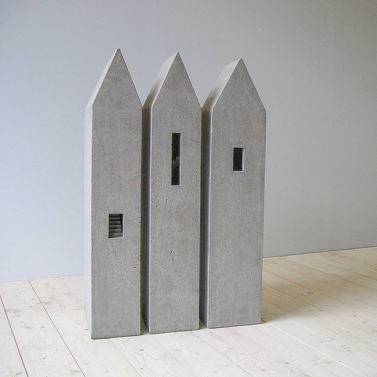 Original Architecture Sculpture by Johan Forsberg