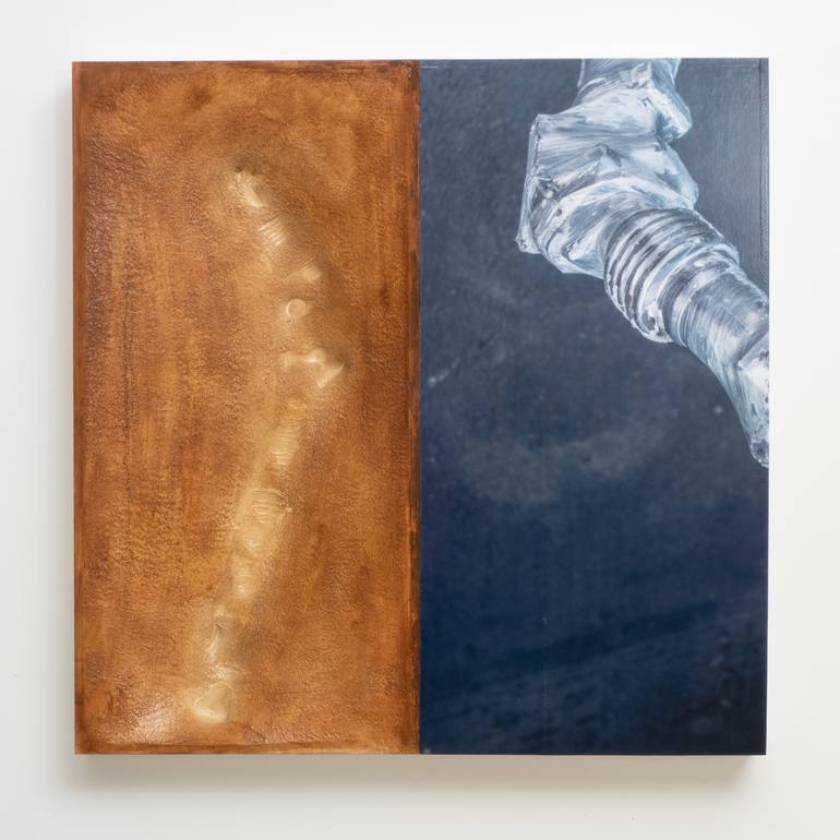 Original Cubism Abstract Sculpture by Johan Forsberg