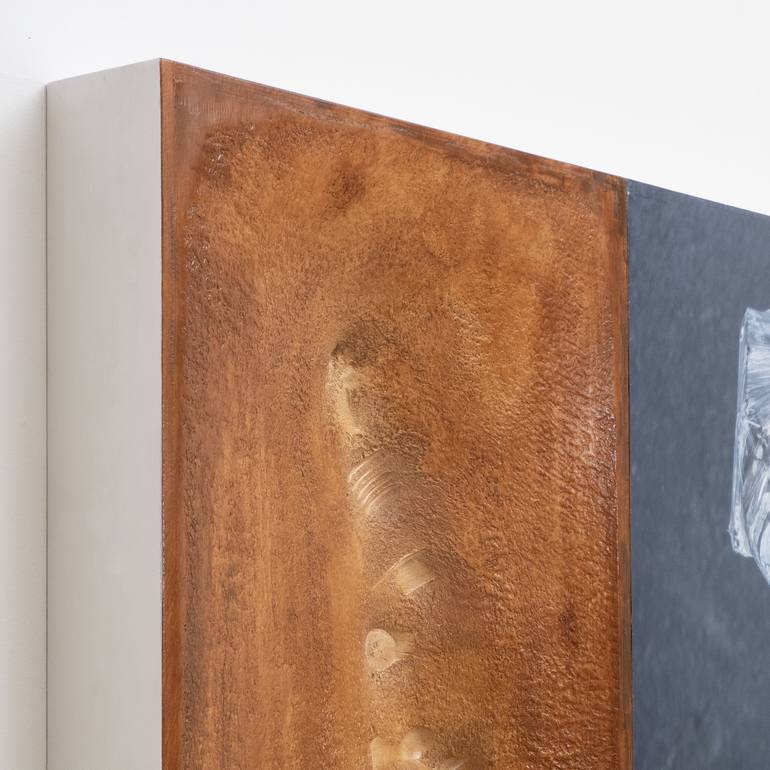 Original Cubism Abstract Sculpture by Johan Forsberg