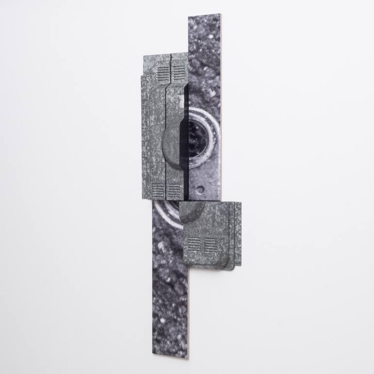 Original Cubism Abstract Sculpture by Johan Forsberg