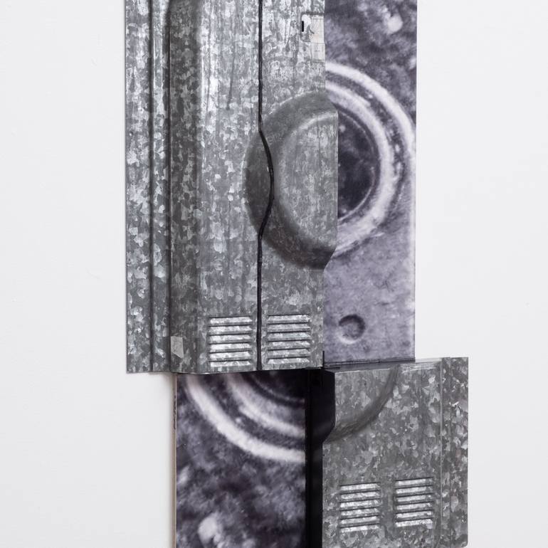 Original Cubism Abstract Sculpture by Johan Forsberg