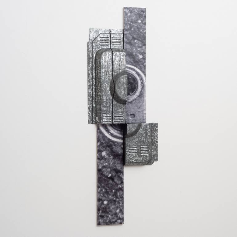 Original Cubism Abstract Sculpture by Johan Forsberg