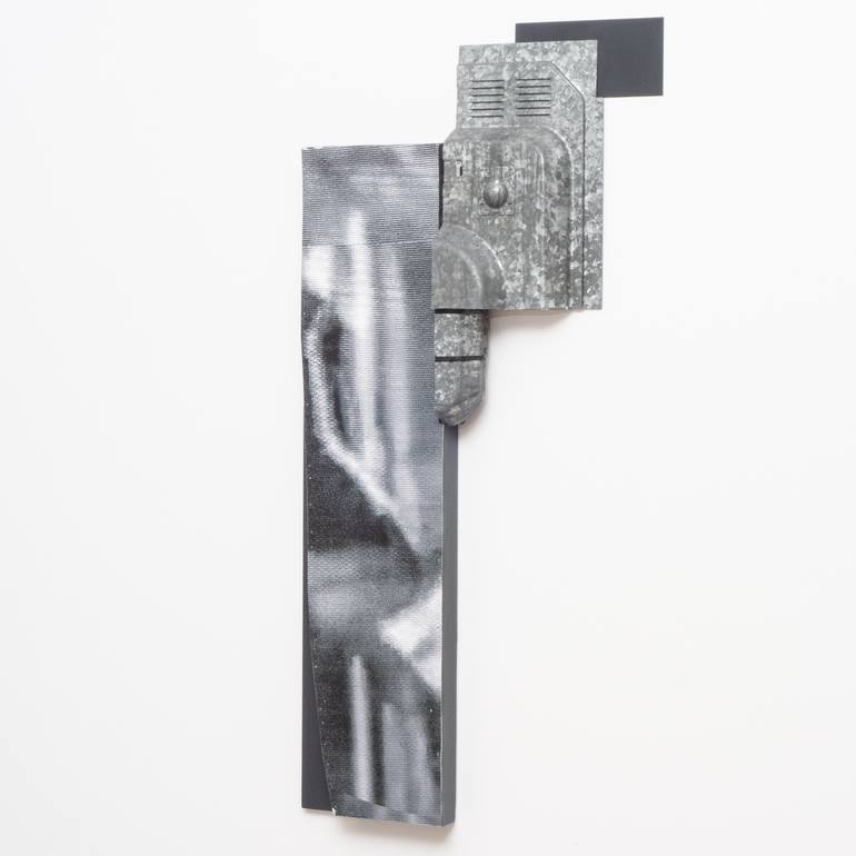 Original Cubism Abstract Sculpture by Johan Forsberg