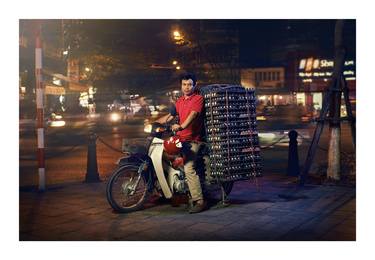 Bikes of Hanoi - Egg Delivery - Limited Edition of 20 thumb