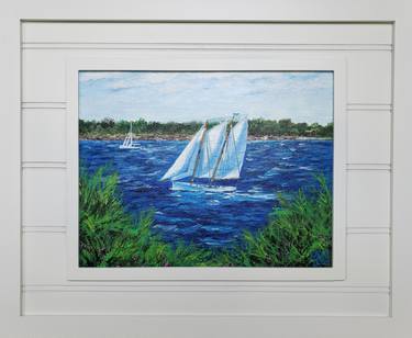 Original Fine Art Seascape Paintings by CE Dill