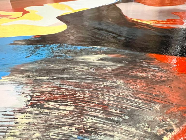 Original Abstract Love Painting by Olesea Albu