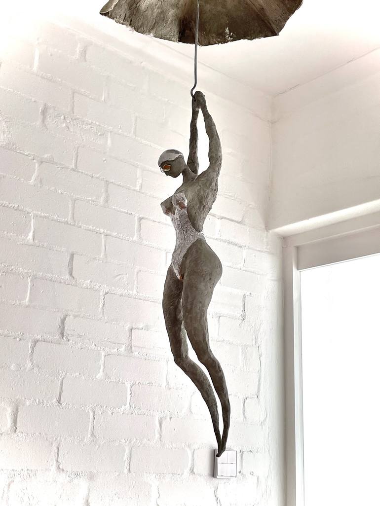 Original Figurative Women Sculpture by Michael Reichel