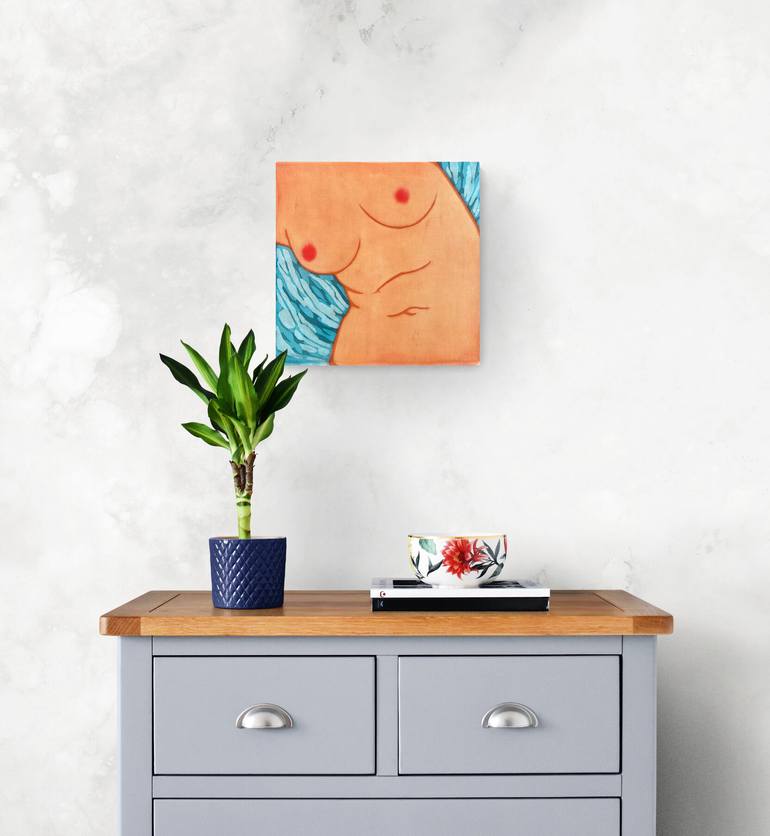 Original Art Deco Health & Beauty Painting by Sviatlana Petushkova