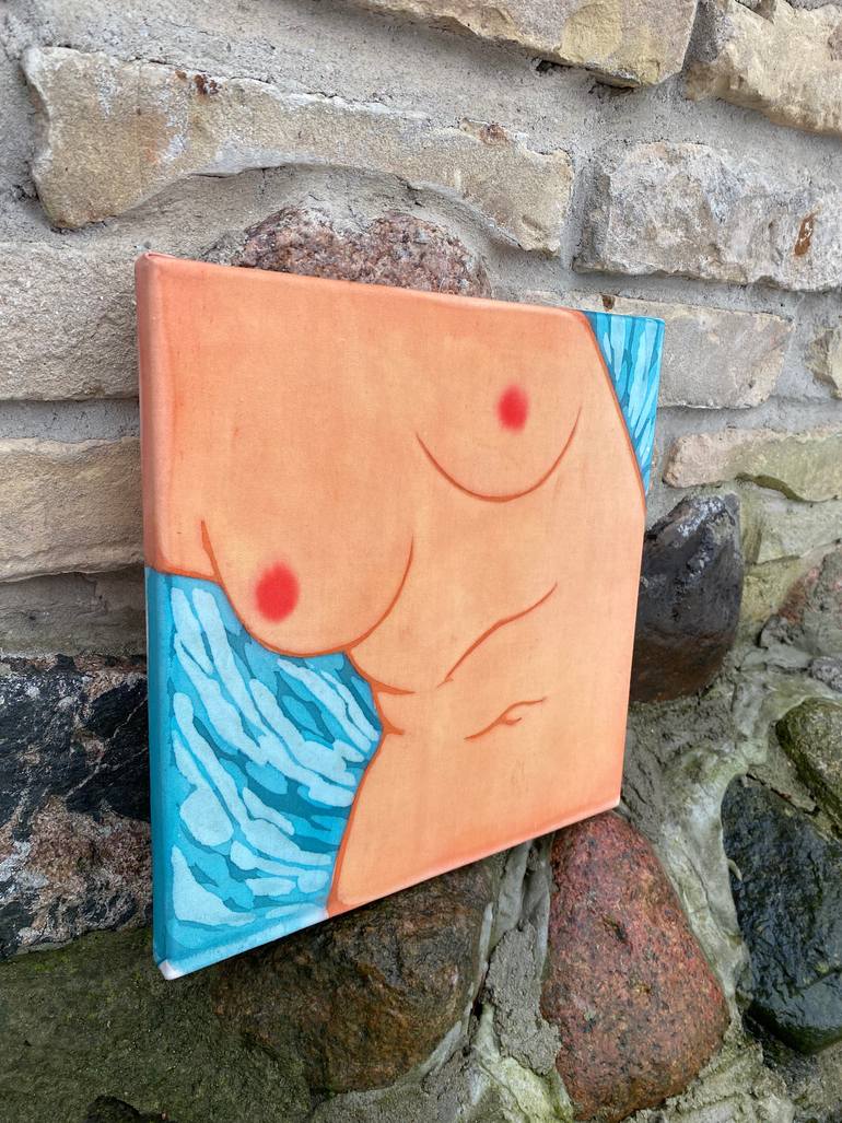 Original Art Deco Health & Beauty Painting by Sviatlana Petushkova