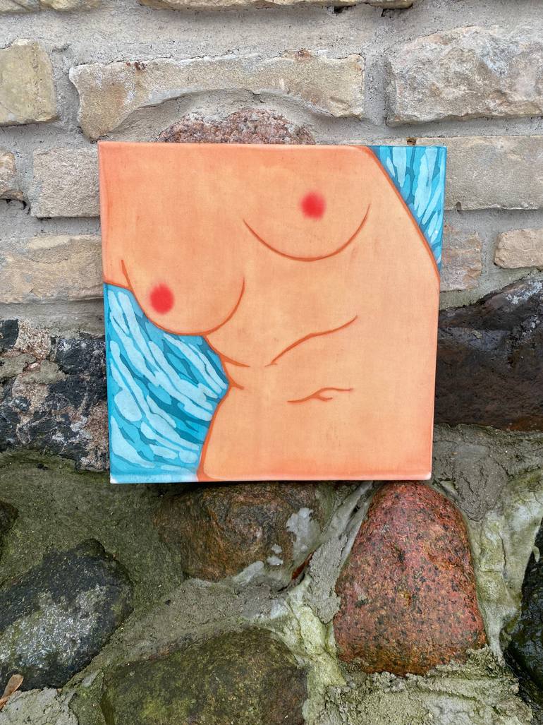 Original Art Deco Health & Beauty Painting by Sviatlana Petushkova