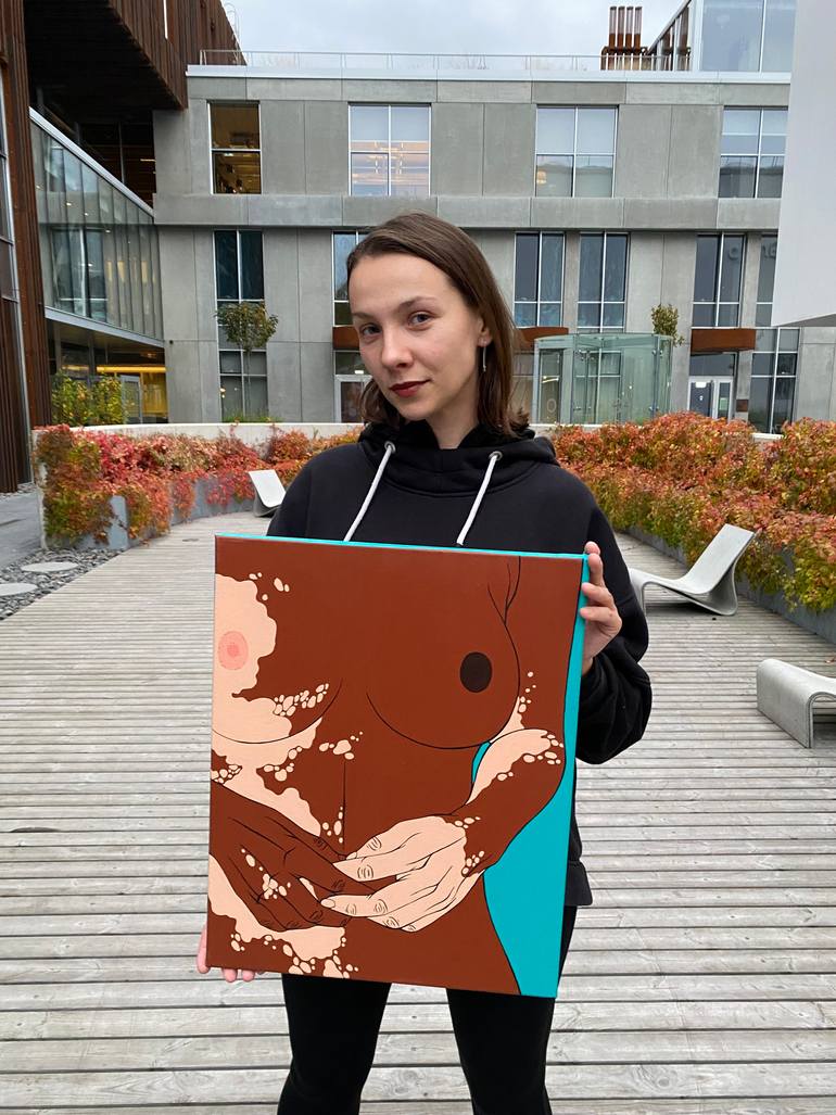 Original Figurative Women Painting by Sviatlana Petushkova