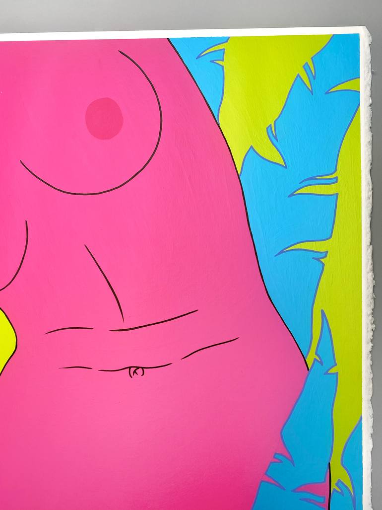 Original Illustration Women Painting by Sviatlana Petushkova