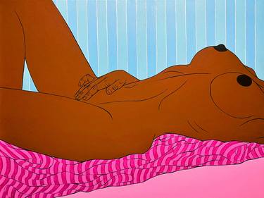 Print of Pop Art Nude Paintings by Sviatlana Petushkova