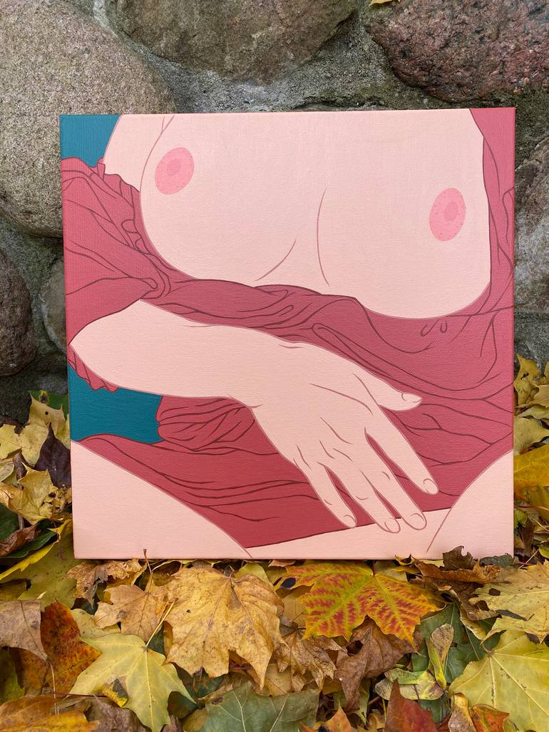 Original Contemporary Women Painting by Sviatlana Petushkova