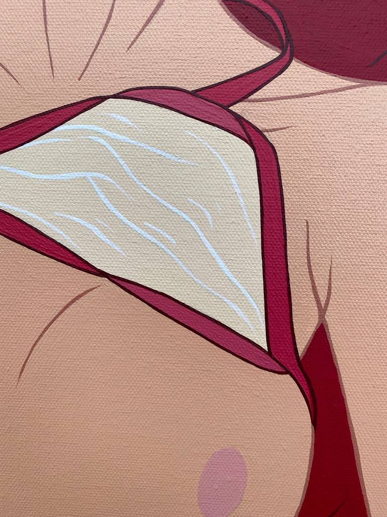 Original Contemporary Nude Painting by Sviatlana Petushkova