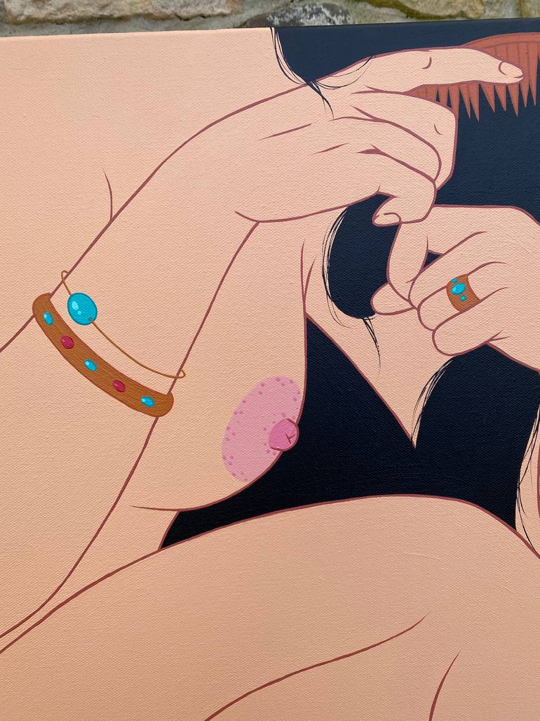 Original Contemporary Women Painting by Sviatlana Petushkova