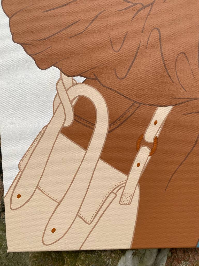 Original Contemporary Fashion Painting by Sviatlana Petushkova