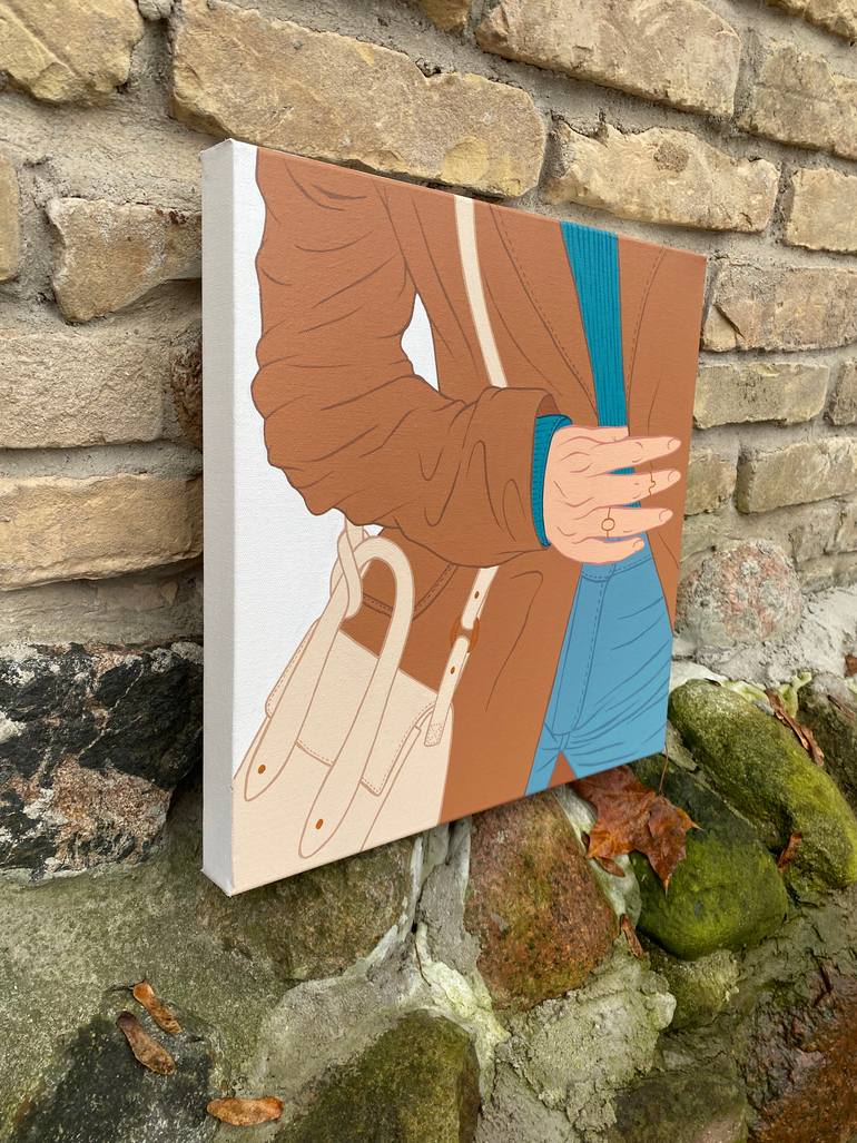 Original Contemporary Fashion Painting by Sviatlana Petushkova