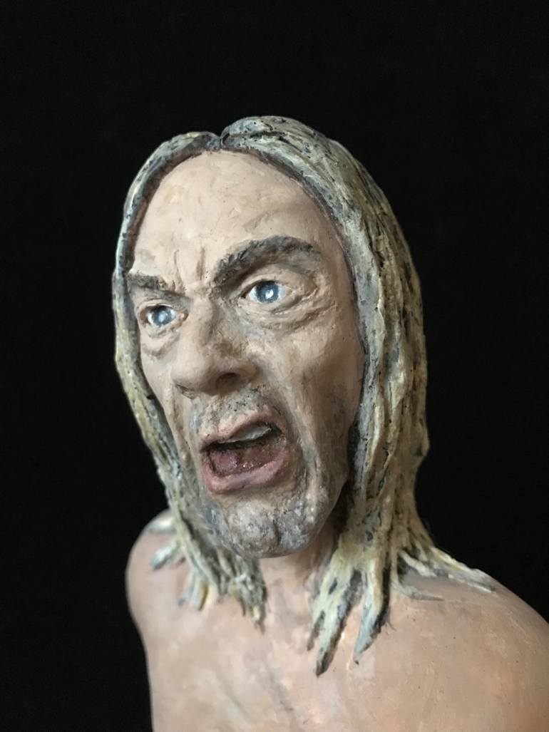Original Contemporary Pop Culture/Celebrity Sculpture by Yevhenii Zaborovskyі
