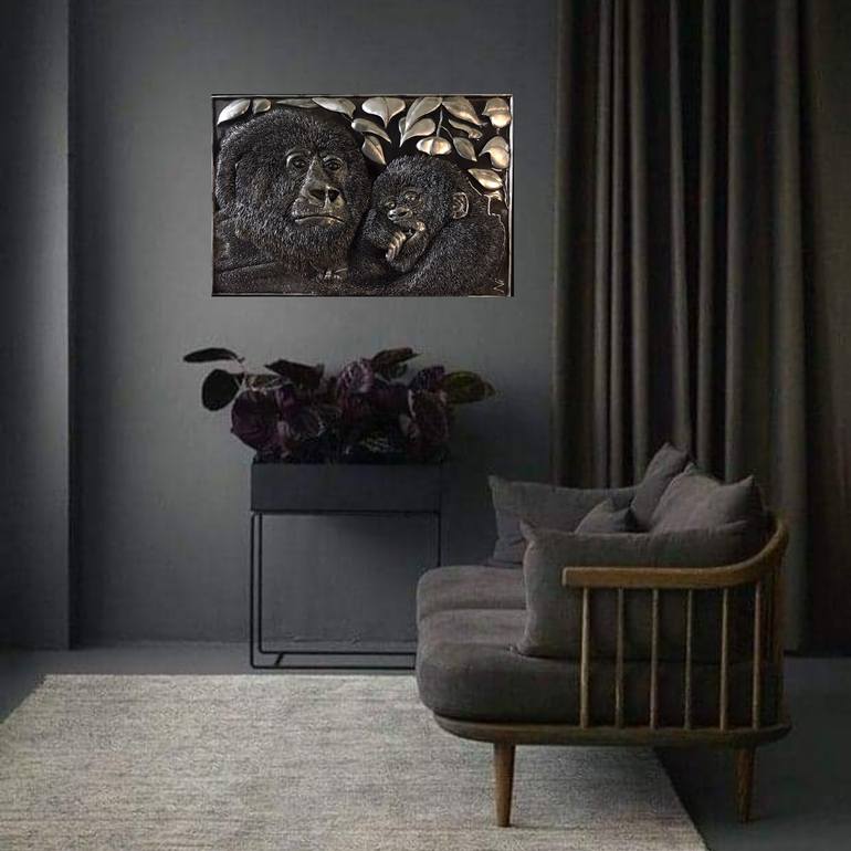 Original Modern Animal Sculpture by Yevhenii Zaborovskyі