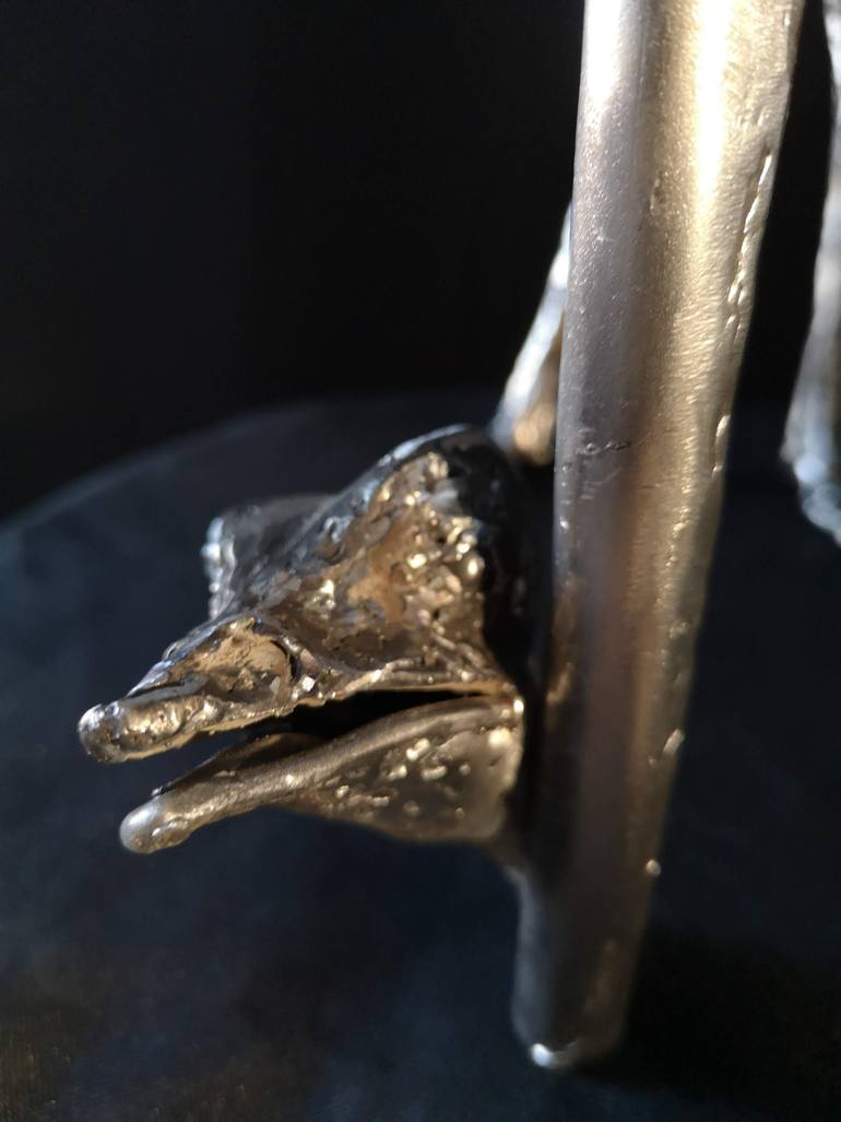 Original Abstract Animal Sculpture by Yevhenii Zaborovskyі