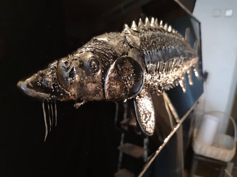 Original Art Deco Animal Sculpture by Yevhenii Zaborovskyі