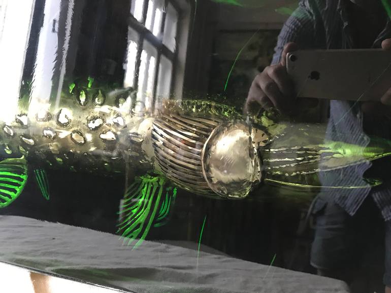 Original Contemporary Animal Sculpture by Yevhenii Zaborovskyі