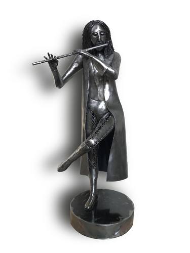 Original Art Deco Men Sculpture by Yevhenii Zaborovskyі