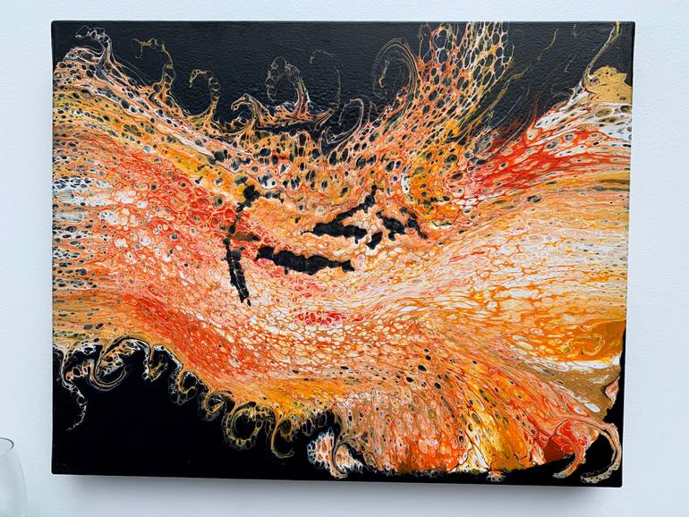 Original Abstract Painting by Debbie Kappelhoff