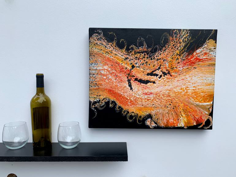 Original Abstract Painting by Debbie Kappelhoff