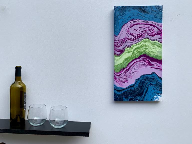 Original Abstract Painting by Debbie Kappelhoff