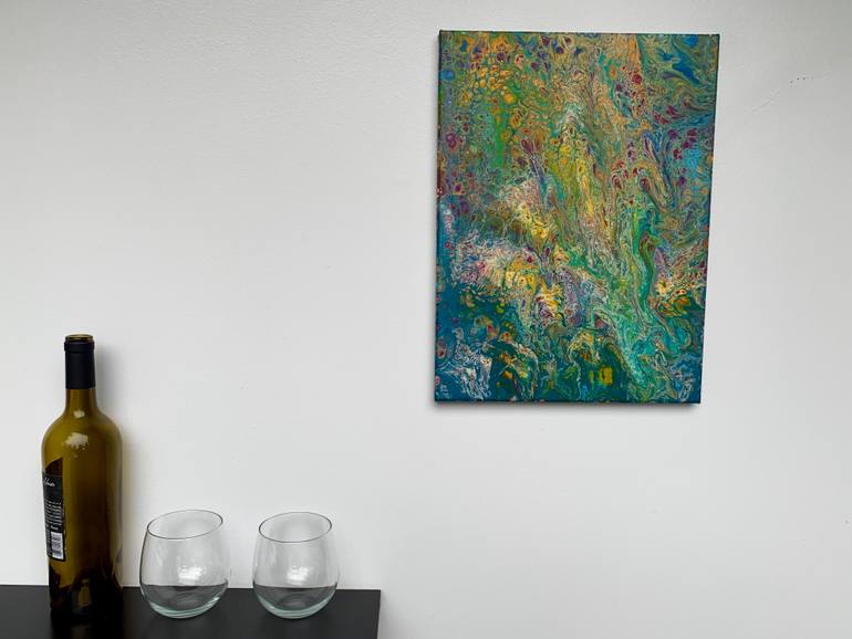 Original Abstract Painting by Debbie Kappelhoff