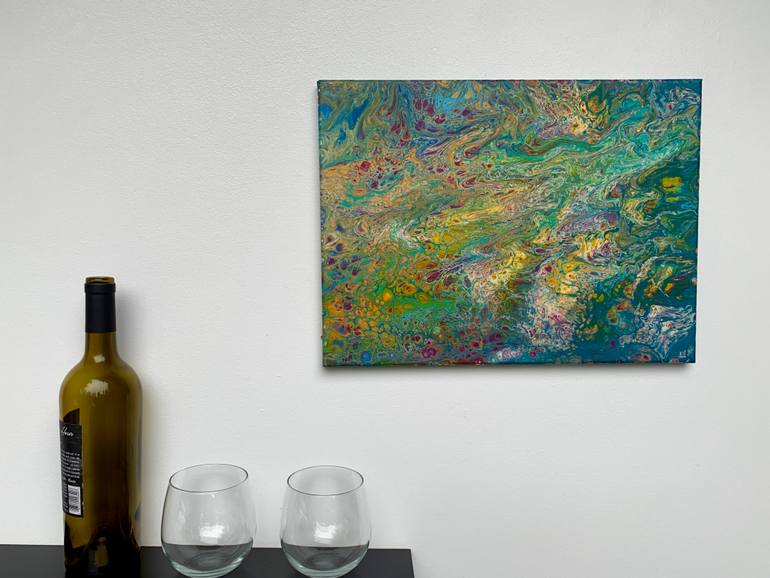 Original Abstract Painting by Debbie Kappelhoff