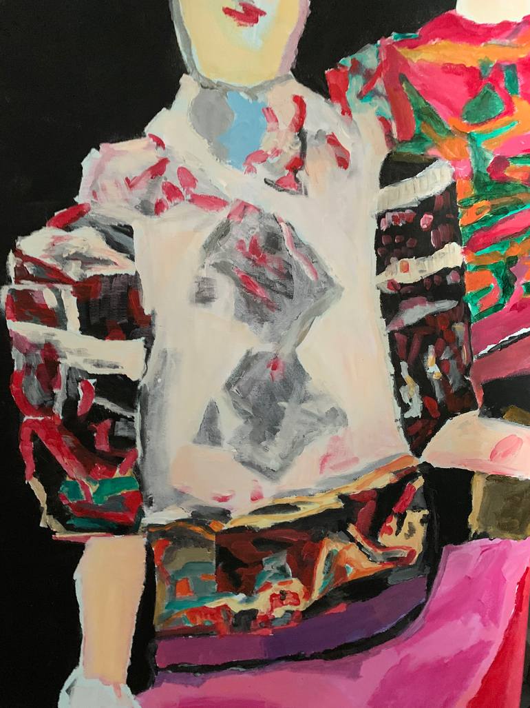 Original Contemporary Abstract Painting by Szabo Eszter