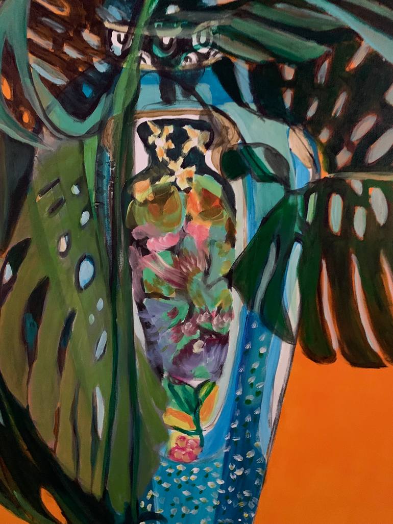 Blue splendor Painting by Szabo Eszter | Saatchi Art