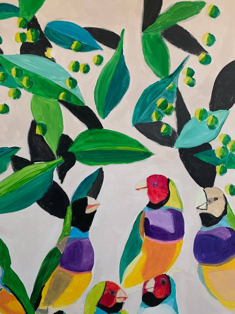 Original Pop Art Animal Painting by Szabo Eszter