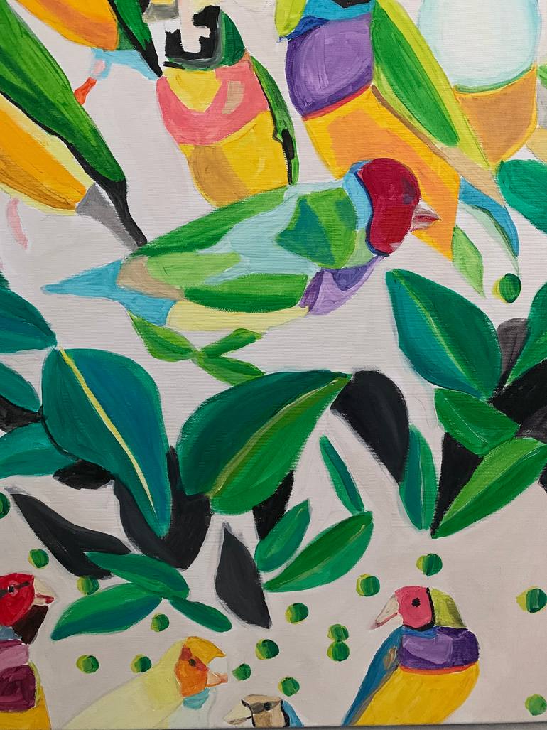 Original Pop Art Animal Painting by Szabo Eszter