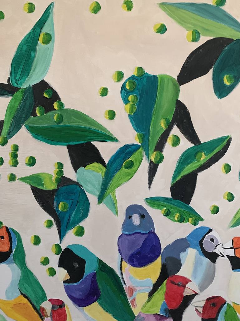 Original Pop Art Animal Painting by Szabo Eszter