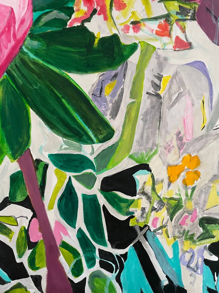Original Abstract Painting by Szabo Eszter