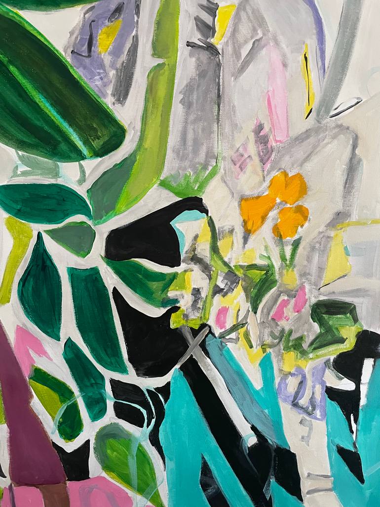 Original Abstract Painting by Szabo Eszter