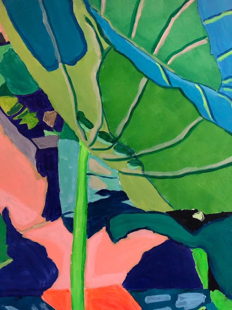 Original Figurative Botanic Painting by Szabo Eszter