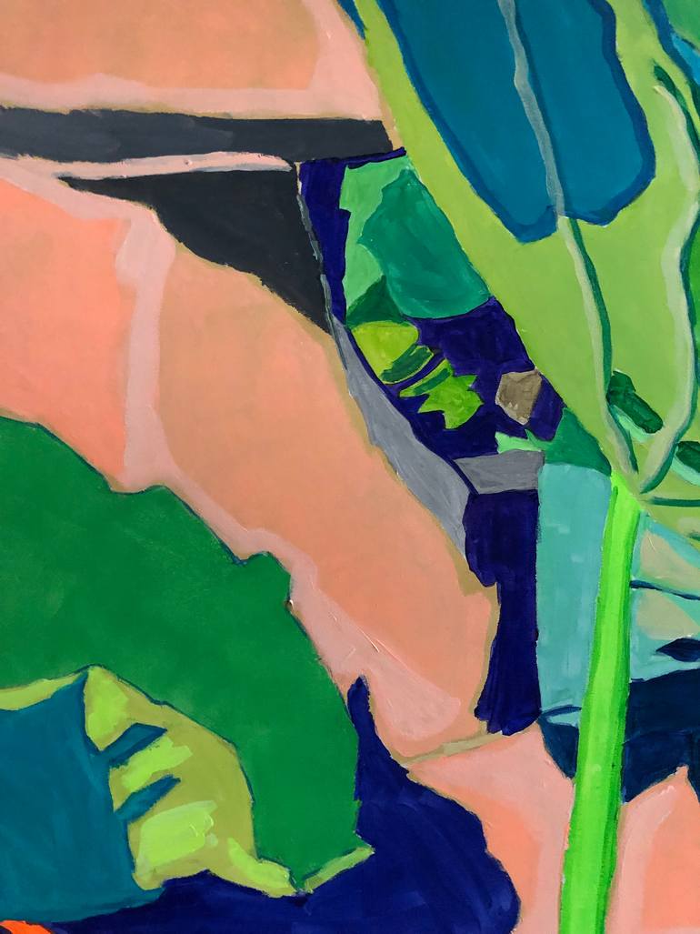 Original Figurative Botanic Painting by Szabo Eszter