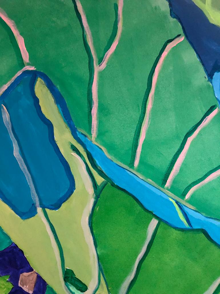 Original Figurative Botanic Painting by Szabo Eszter